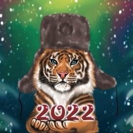 Тигр. 2022 год.