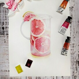 Коктейль с грейпфрутом