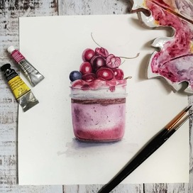 Вишневый десерт