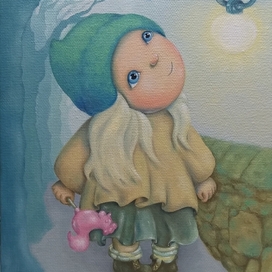 В туманом парке