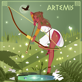 Греческая богиня Артемида