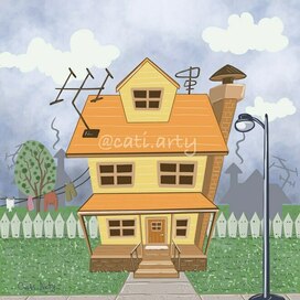 сказочный домик 