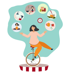 Утренние рутины. Серия Woman's day