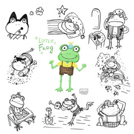 Разработка персонажа Little Frog