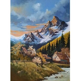 Горный пейзаж 