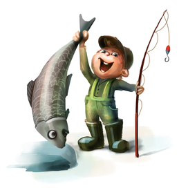 Рыбак и рыба Персонаж