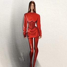 Fashion illustration