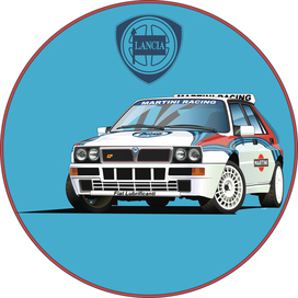 Lancia Delta Martini Rally