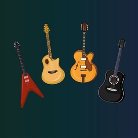 Набор классических гитар
