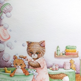 "Купание малыша"