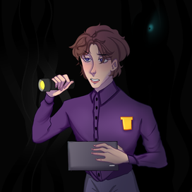 michael afton fanart