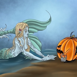 Хеллоуин у воды