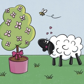 Влюбленная овечка