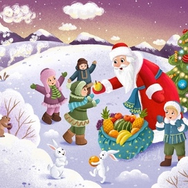 Дед Мороз на Камчатке