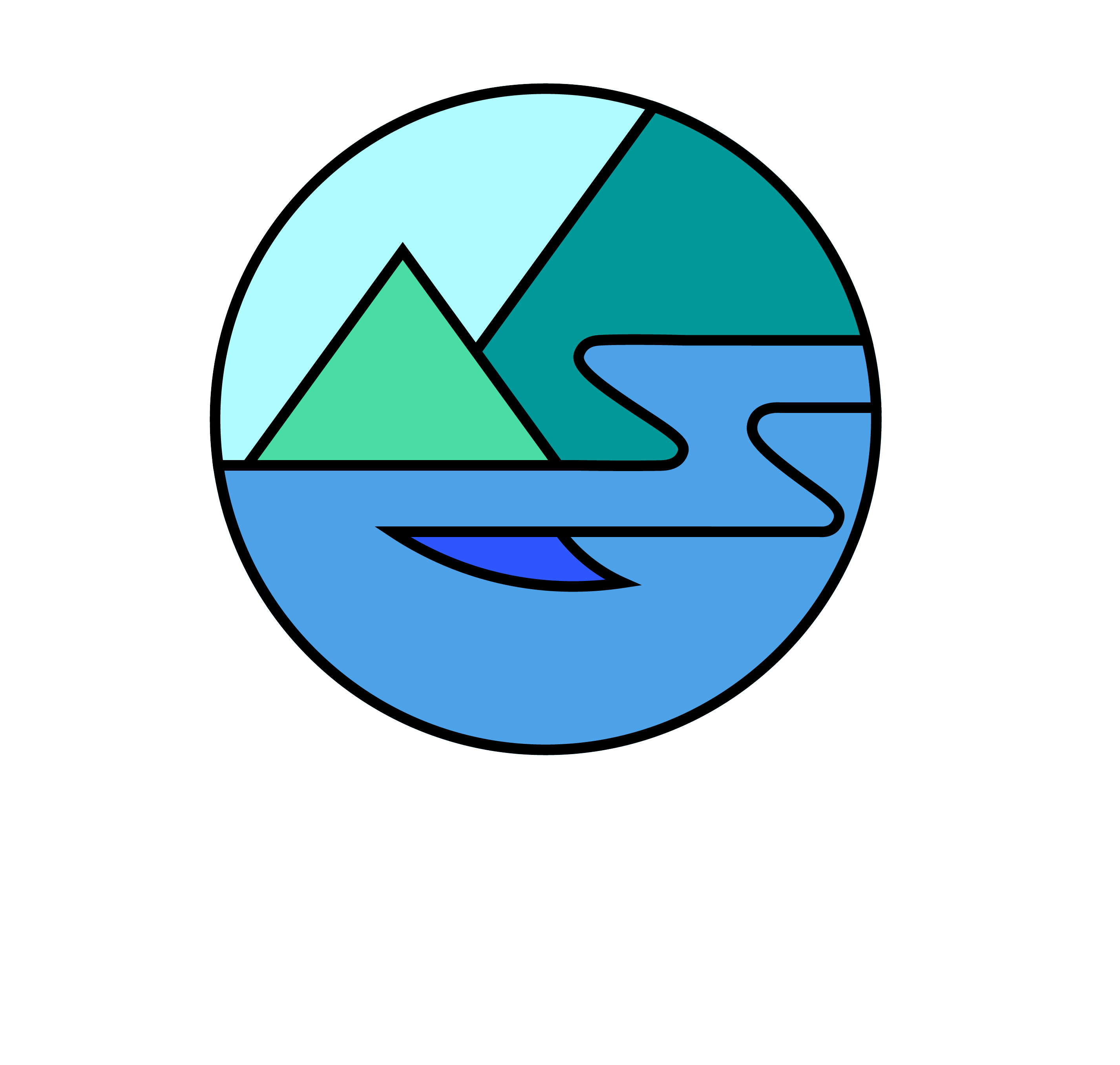 Иллюстрация Горная река | Illustrators.ru