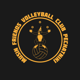 Эмблема любительского волейбольного клуба «MF»