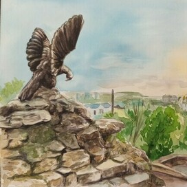 Статуя орла