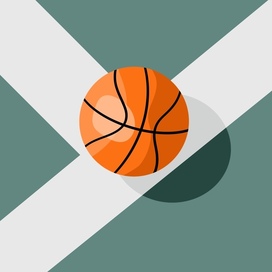 Green basketball 