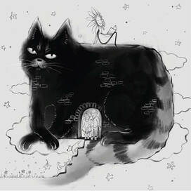 Иллюстрация для книги "Отчего кошку назвали кошкой"