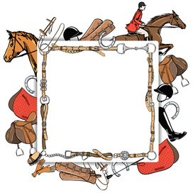 Баннер конный спорт