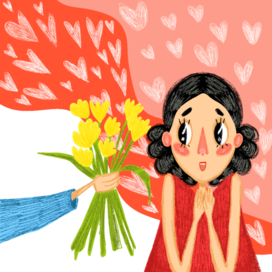 Любовь и цветы
