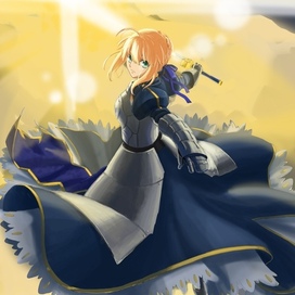 Saber  - fate/stay night