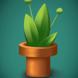 2D Casual Plant