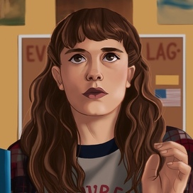 Eleven from “Stranger things”