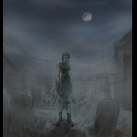 Самозванка на кладбище