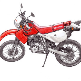 Мотоцикл HONDA XR650L