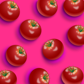 Фон красные помидоры