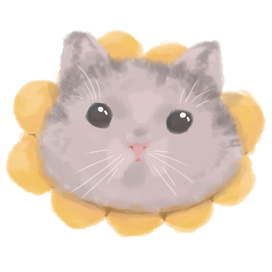 Flower cat