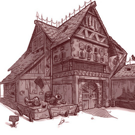 Sketch house