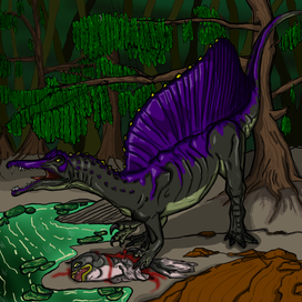 Композиция спинозавр