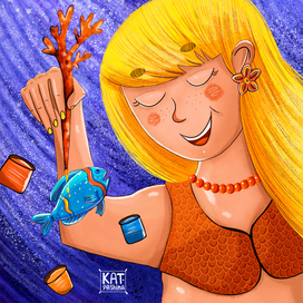 Веселая русалка