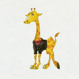 Жираф модник