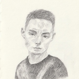 портрет карандашом