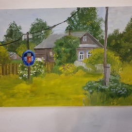 Деревня летом