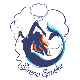 Sirena Smoke (логотип для кальянной)