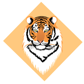 Векторный тигр