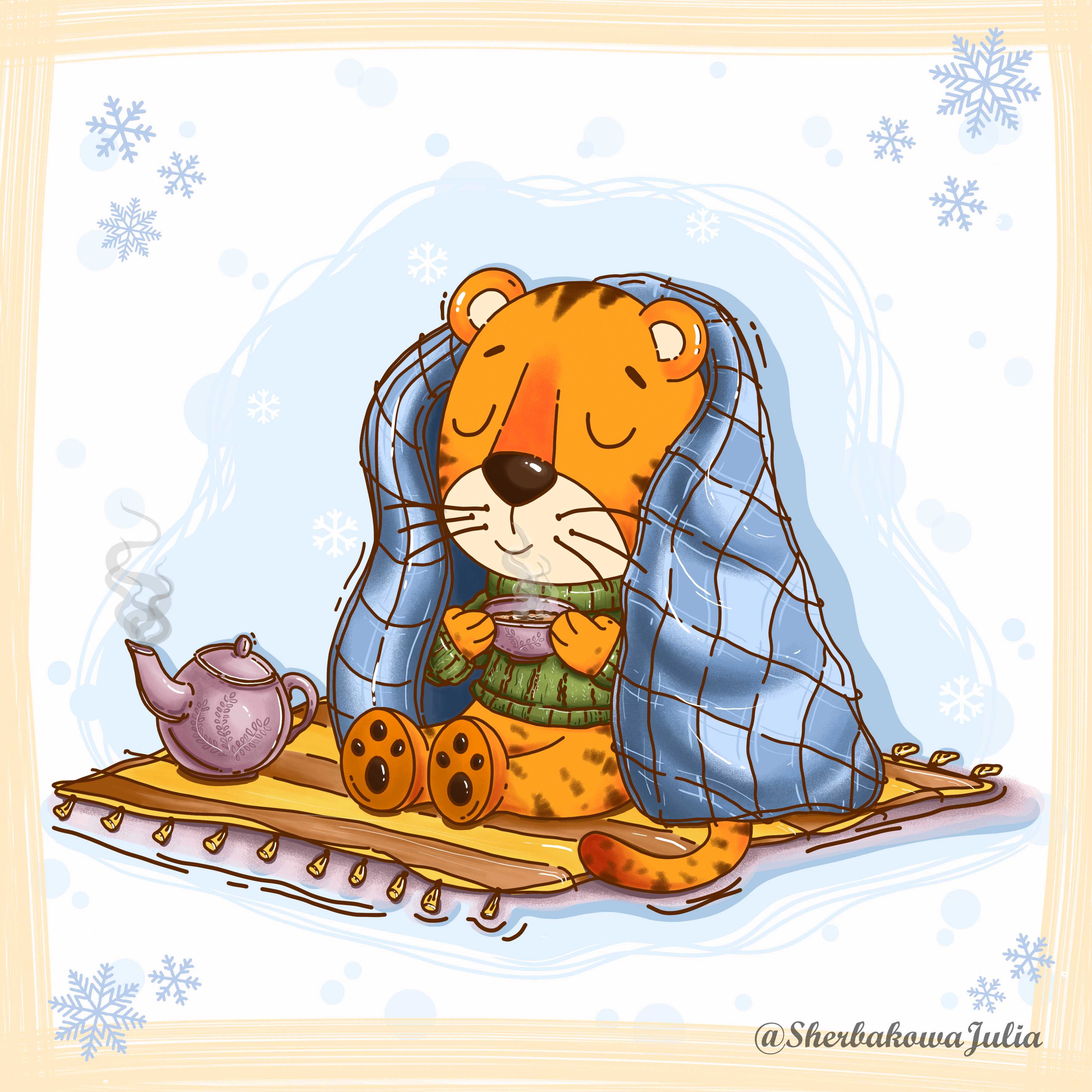 Зимний вечер