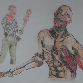 Ниган VS Ходячий