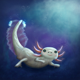 иллюстрация морской дракончик персонаж