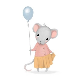 Мышка с шариком
