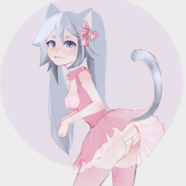 мику горничная :з