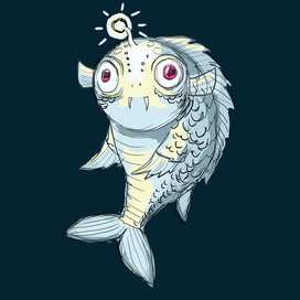 Глубоководная рыбка