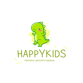 Логотип "HAPPYKIDS"