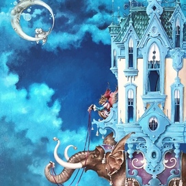 Вольная копия с картины Daniela Merriama