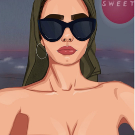 Девушка в очках 