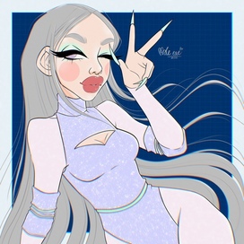 просто девочка с ноготочками